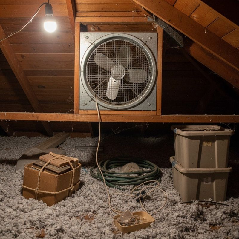 Attic Fan Installation in Heber City, UT